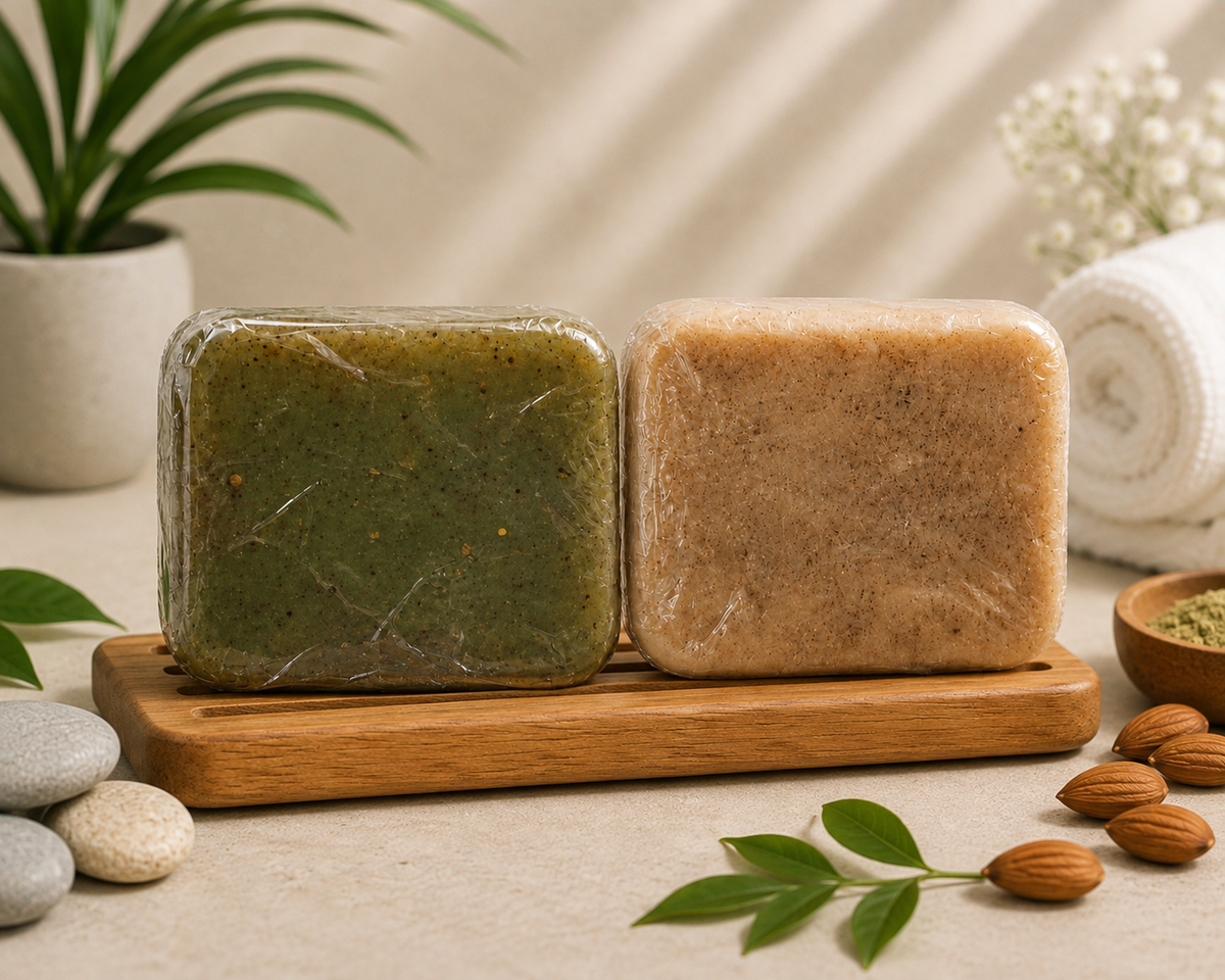 GlowNest Neem and sandlewood Bathing Soap