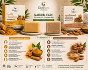 GlowNest Haldi Chandan and sandlewood Bathing Soap