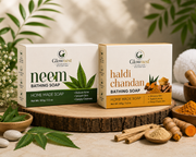 GlowNest Neem Haldichan Bathing Soap