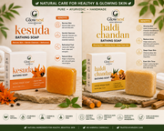 GlowNest Kesuda and haldi chandan Bathing Soap