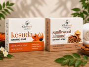 GlowNest Kesuda and sandlewood  Bathing Soap