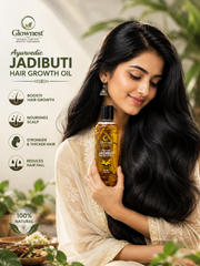 🌿GlowNest Ayurvedic Jadibuti Hair Growth Oil – 100 ml
