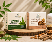 GlowNest Neem and sandlewood Bathing Soap