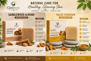GlowNest Haldi Chandan and Neem and Haldichandan and kesudo Bathing Soap
