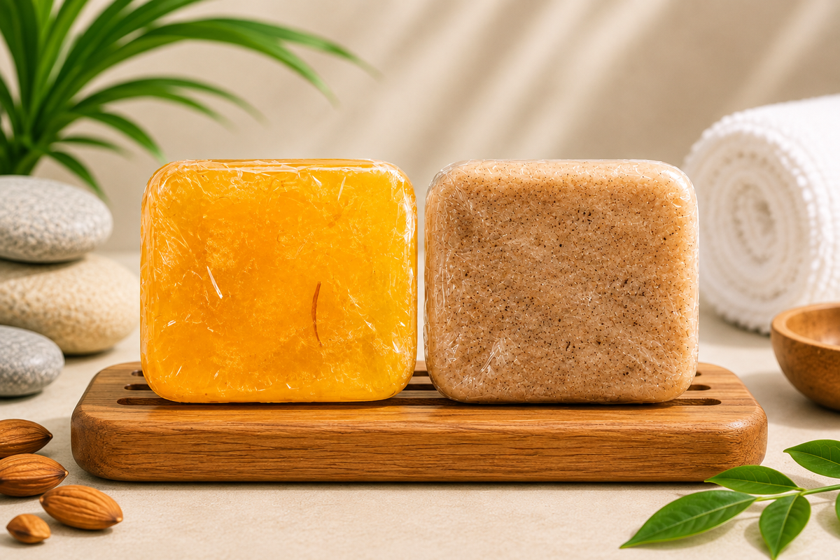 GlowNest Kesuda and sandlewood  Bathing Soap