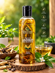 🌿GlowNest Ayurvedic Jadibuti Hair Growth Oil – 100 ml